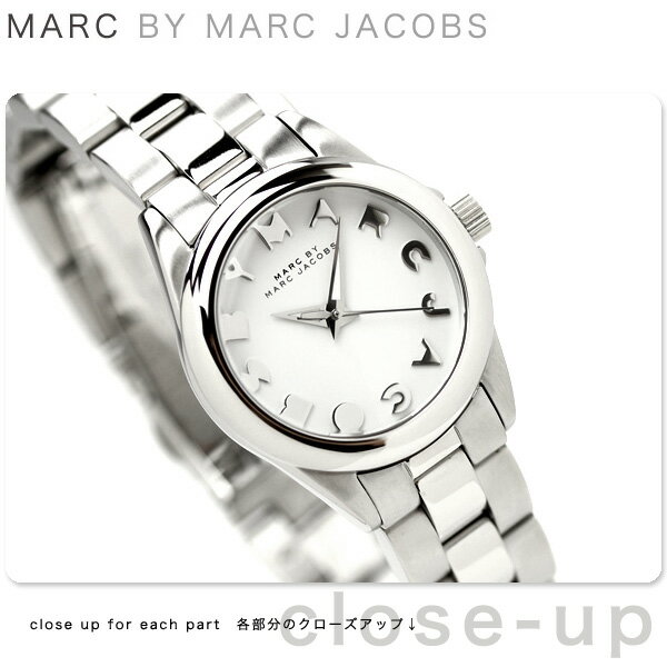 【ワケありアウトレット】マーク バイ マーク ジェイコブス MARC by MARC JACOBS レディース 時計 Bubble Small シルバー MBM3115MARC JACOBS マークジェイコブス バブル MBM3115