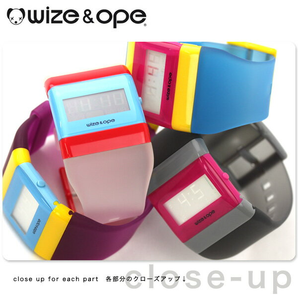 wize ＆ ope ワイズ＆オープ 腕時計 ポップ POPwize＆ope ワイズアンドオープ POP