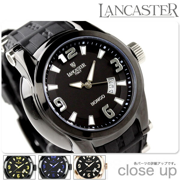 LANCASTER ITALY ランカスター 腕時計 BONGO 3HANDS 全9カラー