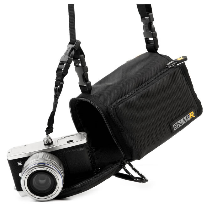 【送料無料】ブラックラピッド SNAPR35/スナップR35　バッグ＆ストラップ （カメラ収納部横幅を51mmから82mmにサイズアップし、標準ズーム付スリム一眼が収納できるモデル）