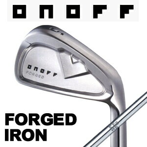 ONOFF（オノフ）　フォージドアイアン（黒）　6本セット（#5〜PW）　N.S.PRO 850/950 GHスチールシャフト