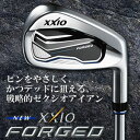 ダンロップ XXIO FORGED(ゼクシオ フォージド) アイアン6本セット(#5-9,PW) ゼクシオ MX6000 カーボンシャフト