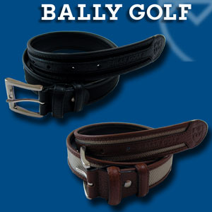 【即納】 BALLY　GOLF（バリーゴルフ）　レディース　キャンパスベルト