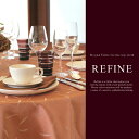 REFINE/リファイン正方形クロス 縦130cm×横130cm(テーブルクロス トップクロス 食卓 北欧 おしゃれ 四角形 ポリエステル製 サイズ変更可 シャンパン イエロー ローズ レッド)NANNA