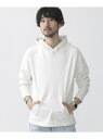 【SALE/60%OFF】nano・universe ダメージ加工プルパーカー ナノユニバース カットソー【RBA_S】【RBA_E】