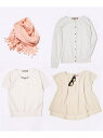 【SALE/10%OFF】nano・universe ∴ワッフルビジューニット3点セット ナノユニバース シャツ/ブラウス【RBA_S】【RBA_E】【先行予約】*【送料無料】