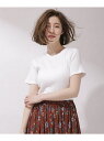 nano・universe マルチリブクルーTシャツ ナノユニバース カットソー【RBA_S】