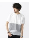 【SALE/30%OFF】nano・universe //ランダムミックスボーダーTシャツ ナノユニバース カットソー【RBA_S】【RBA_E】【送料無料】