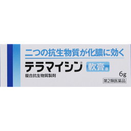 【メール便指定可能】【第2類医薬品】テラマイシン<strong>軟膏</strong>a6g