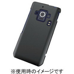 【送料無料】【カード決済可能】エレコム SH-02E用 シェルカバー/液晶保護フィルム付/マットブラック(PD-SH02EPVRBK) メーカー在庫品