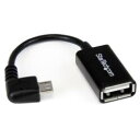 StarTech.com 10cm L型マイクロUSB - ...