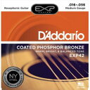 Daddario ダダリオ ダダリオ コーティング・アコーステックギター弦 EXP42 仕入先在庫品