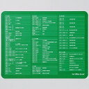 エレコム 爆速効率化入力支援マウスパッド/EXCEL/グリーン MP-SCE メーカー在庫品