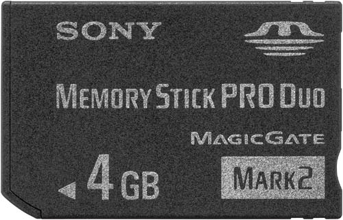 SONY　メモリースティックPROデュオ　4GB...:nanshindo:10001452