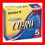 SONY CD−RW 700MB 5CDRW700D 5枚