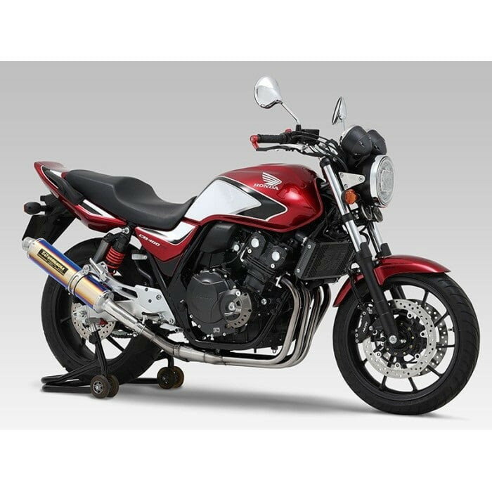 YOSHIMURA ヨシムラ サイクロン 政府認証 (ABS付き車両対応) スリップオンマフラー CB400SB 14-22