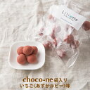 【choco-ne いちご・あすかルビー 袋入り(15粒)】 ラムネ チョコレート ショコネ 奈良土産 個包装 ラムネ菓子 景品 イベント 引越し お礼 お返し お配り用 プチギフト お取り寄せ リリオンテ chocone スイーツ 父の日ギフト