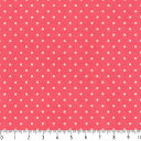 水玉ドット柄 生地 1.5mm 6062-56 CORAL PINK コーラルピンク dot 水玉 ドット 生地 1.5ミリ ピンドット 布 カルトナージュや手芸に人気 いろんなサイズで100種類以上 生成り オックス 生地 綿100% 110cm幅 カルトナージュ生地 nassen