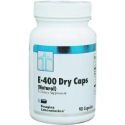 【日本ダグラスラボラトリーズ】E-400　ドライキャップ（ビタミンEサプリメント）医師がNO1に指示するサプリメントブランドエイジングケア、抗酸化作用で有名なビタミンE