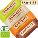 【レビューを書いたら送料無料】 ローバイト (RAW-BITE) 4種セット(スパイシーライム、カカオ、カシュー、ココナッツ)