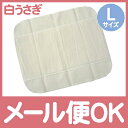 【メール便対応】 白うさぎの布ナプキン L(四つ折り)【あす楽対応】【ナチュラルリビング】