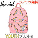 【正規品】【ポイント10倍】 HERSCHEL(ハーシェル) HERITAGE Youth ヘリテージ(ユース) Strawberry Ice Taxi リュックサック バックパック/塾/遠足/旅行用【あす楽対応】【ラッキーシール対応】