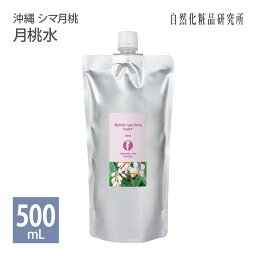 月桃水 <strong>500ml</strong> [ 沖縄ハーブ 月桃原液100% 月桃ウォーター <strong>フローラルウォーター</strong> スキンケア 化粧水 ローション 芳香蒸留水 アロマウォーター ゲットウ葉水 保湿 ハーブウォーター 植物水 日本製 ]