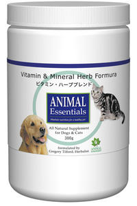 手作りごはんにプラスAnimal Essentialsアニマル エッセンシャルズビタミン・ハーブブレンド 300g