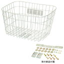 GIZA PRODUCTS(ギザプロダクツ) W‐114丸型 ワイド バスケット シルバー BKT05101