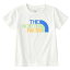 THE NORTH FACE(ザ・ノースフェイス) S/S COLOFUL LOGO TEE(ショートスリーブ カラフル ロゴ ティー) Kid's 100 W(ホワイト) NTJ31823