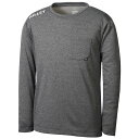 MILLET(ミレー) EIRA CREW Long sleeve(アイラ クルー ロングスリーブ) Men's S 6342(CHARCOAL HEATHER) MIV01809