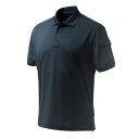BERETTA(ベレッタ) Men's Miller Polo Short Sleeves(ミラー 半袖 ポロ シャツ)メンズ L Dark Blue QMP015T2012053CL