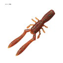 メガバス(Megabass) 本仕込 BOTTLE SHRIMP(ボトルシュリンプ) 4インチ ルートビア×グリーン&ブラックフレーク 00000038403