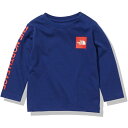 THE NORTH FACE(ザ・ノースフェイス) 【21春夏】ロング スリーブ スモール スクエア ロゴ ティー キッズ 120 BT NTJ82021