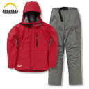 リバレイ(Rivalley) RL25 レインスーツ M レッド