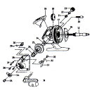 【1万円以上送料無料】ダイワ(Daiwa)スピンキャスト ST−20 パーツ:ドライブギヤーW(部品No.026)