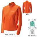 モンベル(montbell)ジオライン3Dメッシュ サイクルロングスリーブジップシャツ Women’s L TQ(ターコイズ)