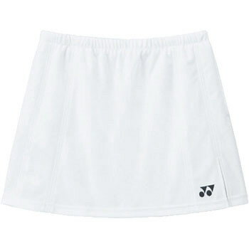 ヨネックス(YONEX) スカート（インナースパッツ付）　Women’s L 011（ホワイト）