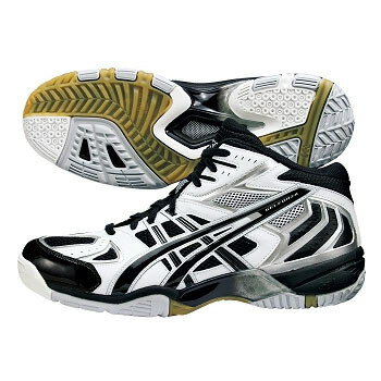 アシックス(asics) GELFORZA　4　MT 25．5cm 9001（ブラック×ホワイト）