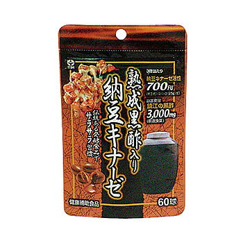 井藤漢方製薬 熟成黒酢入り納豆キナーゼ　24g