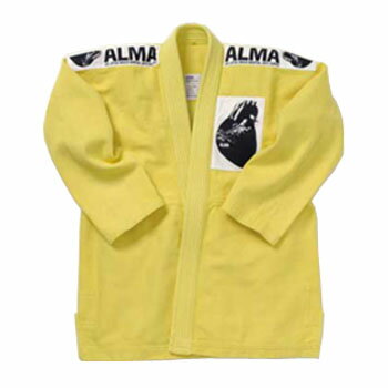 ALMA(アルマ) 08国産柔術衣　上下 A1 黄
