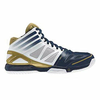 adidas(アディダス) adiZero　Bash　3 24．0cm ホワイト×カレッジネイビー×メタリックゴールド