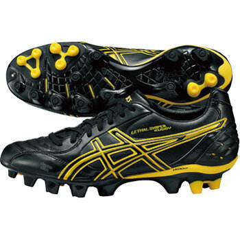 アシックス(asics) LETHAL　SNIPER　RUGBY（リーサル　スナイパー　RUGBY） 26．5cm 9004（ブラック×イエロー）