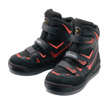 がまかつ(Gamakatsu) フェルトスパイクシューズ（パワータイプ）　GM−4514 M ブラック×レッド 54514-2-0