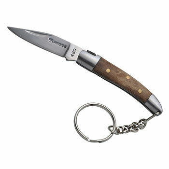 baladeo(バラデオ) Laguiole knife key chain 6cm oakwood BD-0099