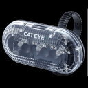 キャットアイ(CAT EYE) TL-LD130-F 3モードフラッシングライト ホワイト TL-LD130-F