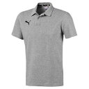 PUMA(プーマ) TEAMGOAL23 カジュアル ポロシャツ メンズ S 33(ミディアムグレーヘザー) 656978