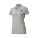 PUMA(プーマ) ESS ポロシャツ ウィメンズ M 04(ライト グレー ヘザー) 588932
