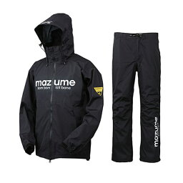 MAZUME(<strong>マズメ</strong>) mazume コンタクト<strong>レイン</strong>スーツ II M ブラック MZRS-688