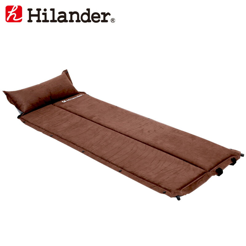 Hilander(ハイランダー) スエードインフレーターマット(枕付きタイプ)